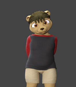 Cute otter by Kecigg