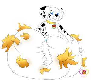 Commission marshall diaper fire by BrithanyBabyfur