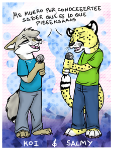 Karaoke. by Coyotekoi