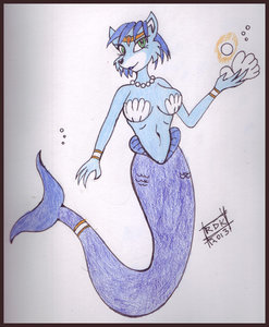 Krystal the Mermaid by RDK