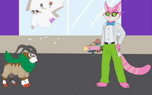 Genki gets Goated by ConquestGoddess