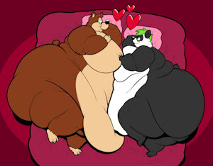 (COM) 2 Bears in a Bed <3 by ToonTwister3D