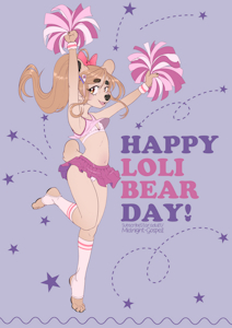 Happy Loli Bear Day! Ver2 by MidnightGospel