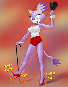 Blaze Tap Dance Comm by Bhawk