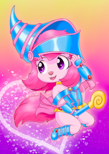Dark Magician Cub Girl, Shelly 19052024 by Spelldog