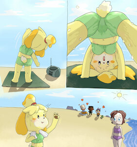 Isabelle Yoga by animethanie