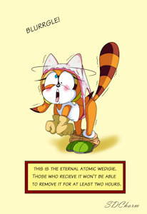 Marine's Eternal Atomic Wedgie (From 11/24/2020) by EmperorCharmy