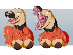 Wanna see my fangs? by SandSn3k