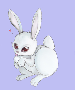 An old work, a bunny by Fuf