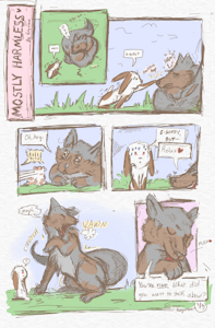 Mostly Harmless (Comic) by foxyoreos