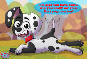 Little Yoga Instructor by HMDKOBA