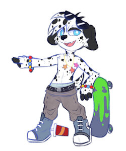 Dalmatian Cub by Lex