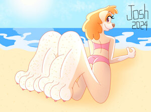 Covered in sand by Joshua0290