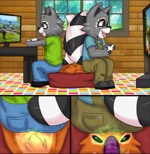 [Slice of life] Two gamers by thedashy