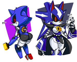 Fe-Metal Sonics by MarTheDog