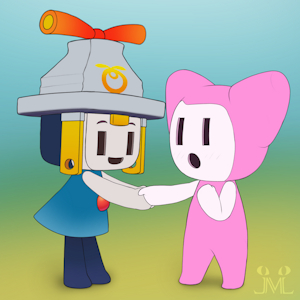 Connie meets a fellow plug | Fanart by JMLuxro
