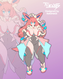 Sylveon Pokemon by Rafahb03