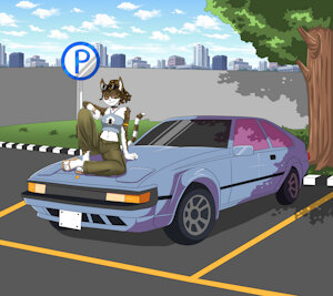 Shrodie's Day Off by BurningBunny