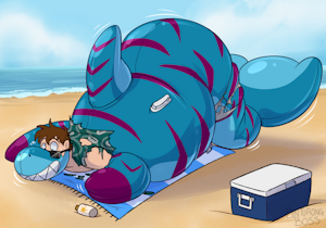 Squeaky Shark by PheagleAdler