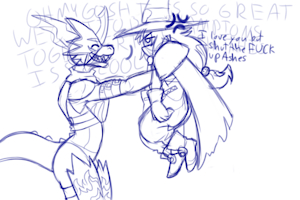 Thrashin' by RogueMorpho