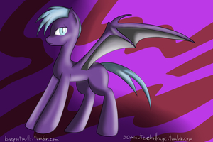 A Batpony... by mr4y