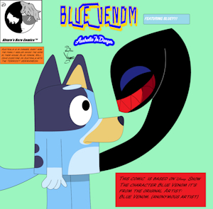 Comic cover (WIP with some errors) by BlueVenom