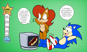 Sonic & Sally GROWTH DRIVE (Parts 0-6) by ToonTwister3D
