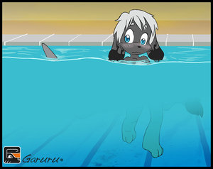 Pool’s Danger by garuru