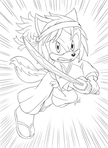Kazuma on the Attack by ChaosSonic1