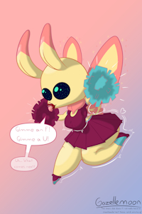 Dust Bunny Clothed by GazelleMoon
