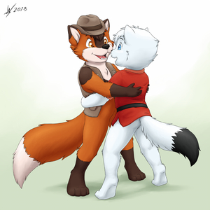 My best friend by bustermaru