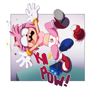 Amy's Prize KO (Commission + Collab) by EmperorCharmy