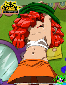 Codename - Kids Next Door - Numbuh 86 - Fanny Prepare for the Day by SilentSid1992