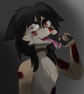 Linette wants die, Linette wants to be free by MozzlynArts