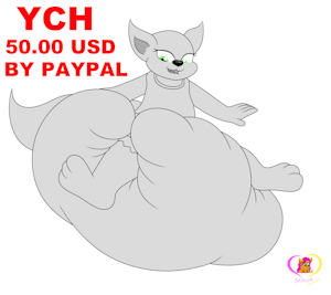 YCH diaper hipper mess request yours by BrithanyBabyfur
