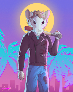 hotline auggy by RiskItForTheBiscuit