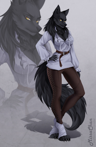 commission WolflingDeaves(FA nickname) by MissaChan