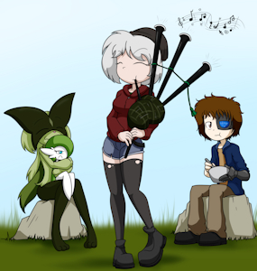 Bagpipes in the mornin by sandwichanomaly