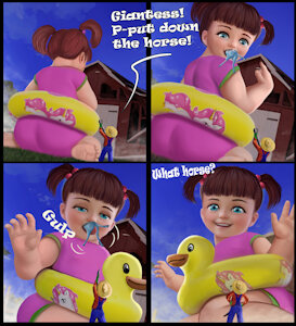 The Snack That Whinnies Back (Commission)(Fanart) by ComradeQuestions