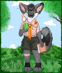 Pup Scout Flint by Secretart