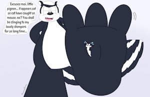 Stompy Skunk by HarmonyBunny