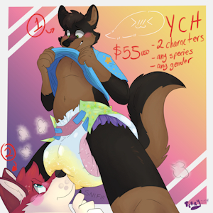 YCH sniff by kopaLobosoArts