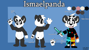 Ismaelpanda Ref Sheet by Ismaelpanda