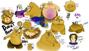 Tons of Donut! by squeeeeshie