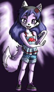 OC -- Aurora (Pretending) by ZeexFoxia