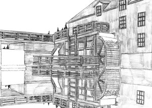 New brunswick water mill by Redleaves