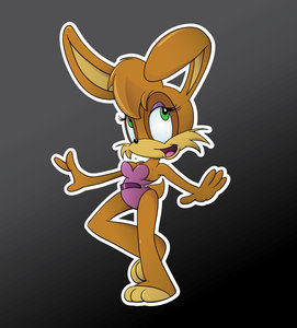 Bunnie Rabbot - All flesh! by monkeycheese