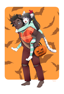 Super Wholesome Halloween Fun! by Geekycoon
