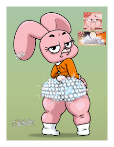 Anais Watterson - Bedazzled Bunny Booty by PilloTheStar