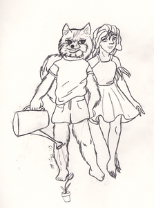 Kendall and Sprout by Keristrasza